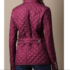 Burberry quilted jacket